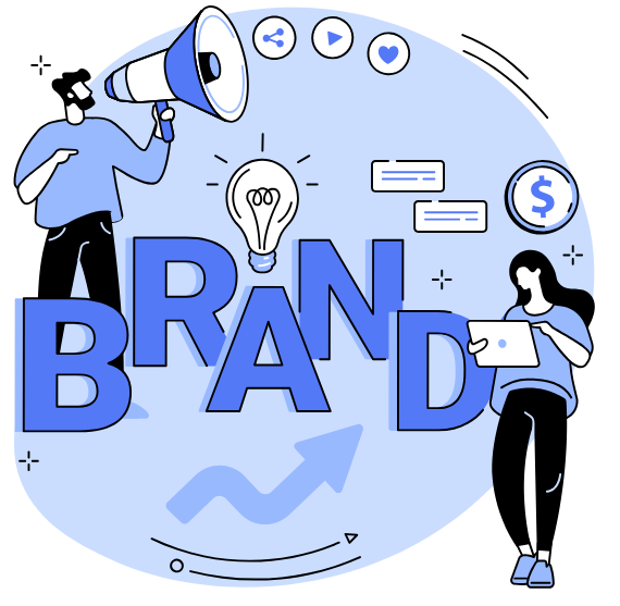 Branding service visual by Twinfinity DigiTech